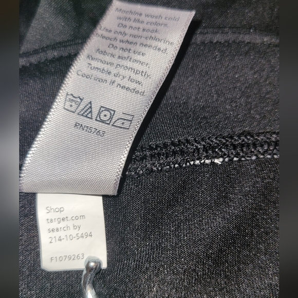 Womens C9 Champion Athletic Skort Skirt Black Workout Athletic Stretch 13" - Picture 4 of 5